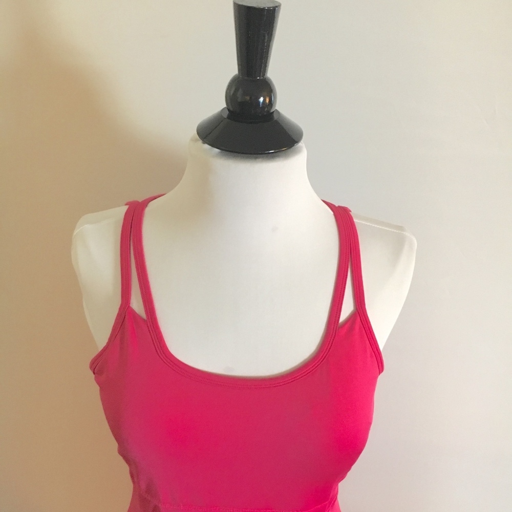 GAIAM Pink Racer Back Yoga Cardio Dress Size S. - Picture 5 of 8